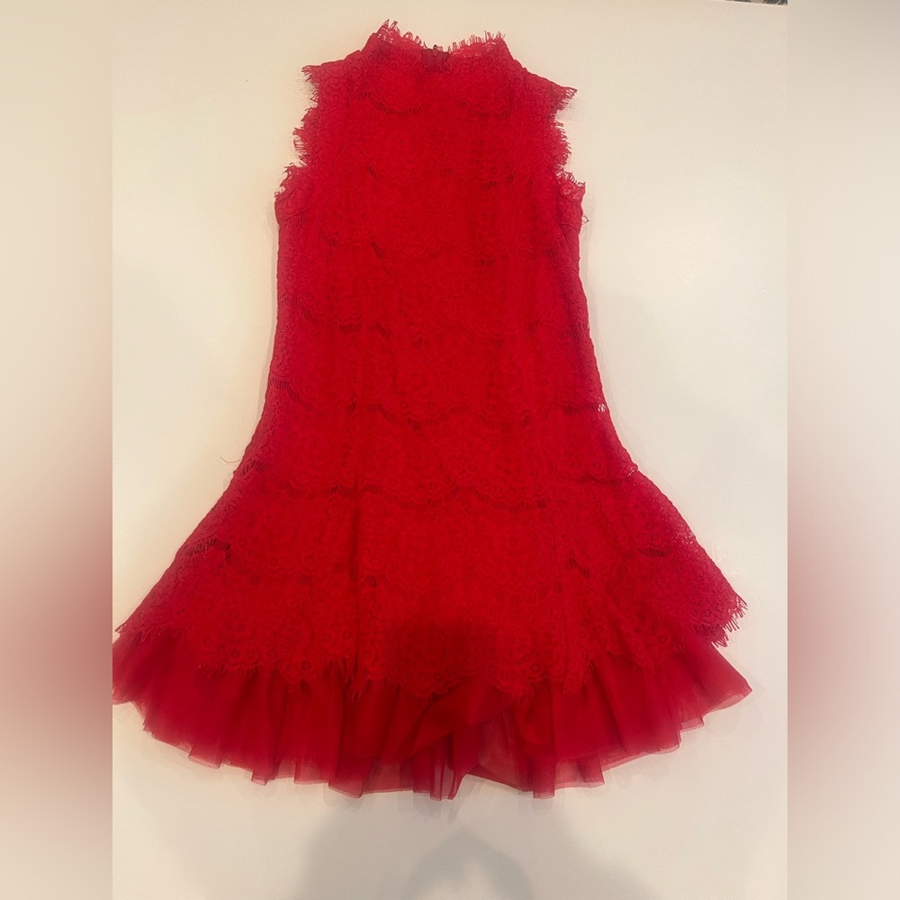 Red dress from nordstrom